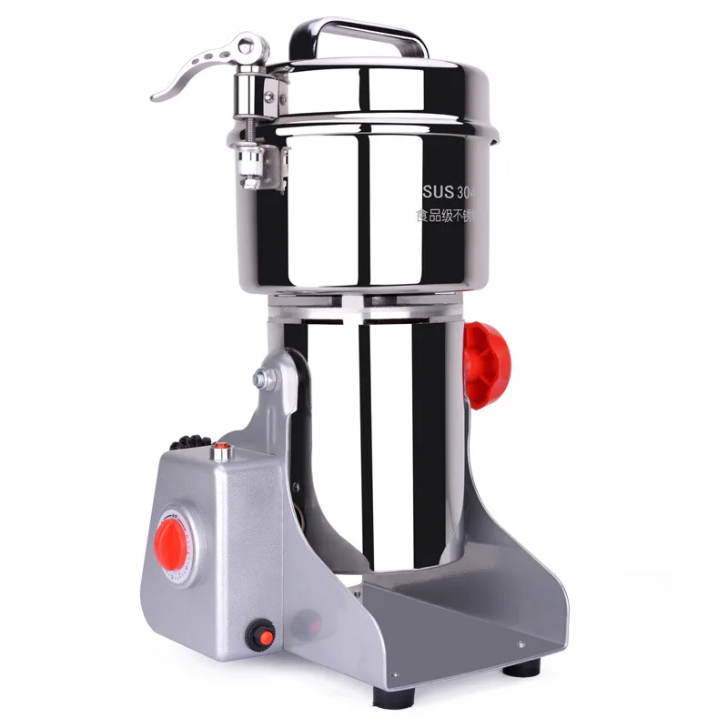 

800g Coffee Grinder 304 Stainless Steel Grinding Machine for Crushing Wheat, Herb, Soybeans, Millet, Corn 220V