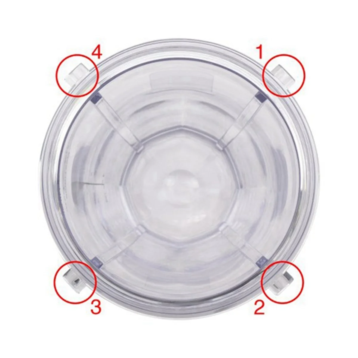 For Ninja Blender Replacement Parts, 24Oz Cup 7 Fins Extractor Blade, for Nutri Ninja Auto IQ BN801 SS101 BL480-30 BL641 HOT