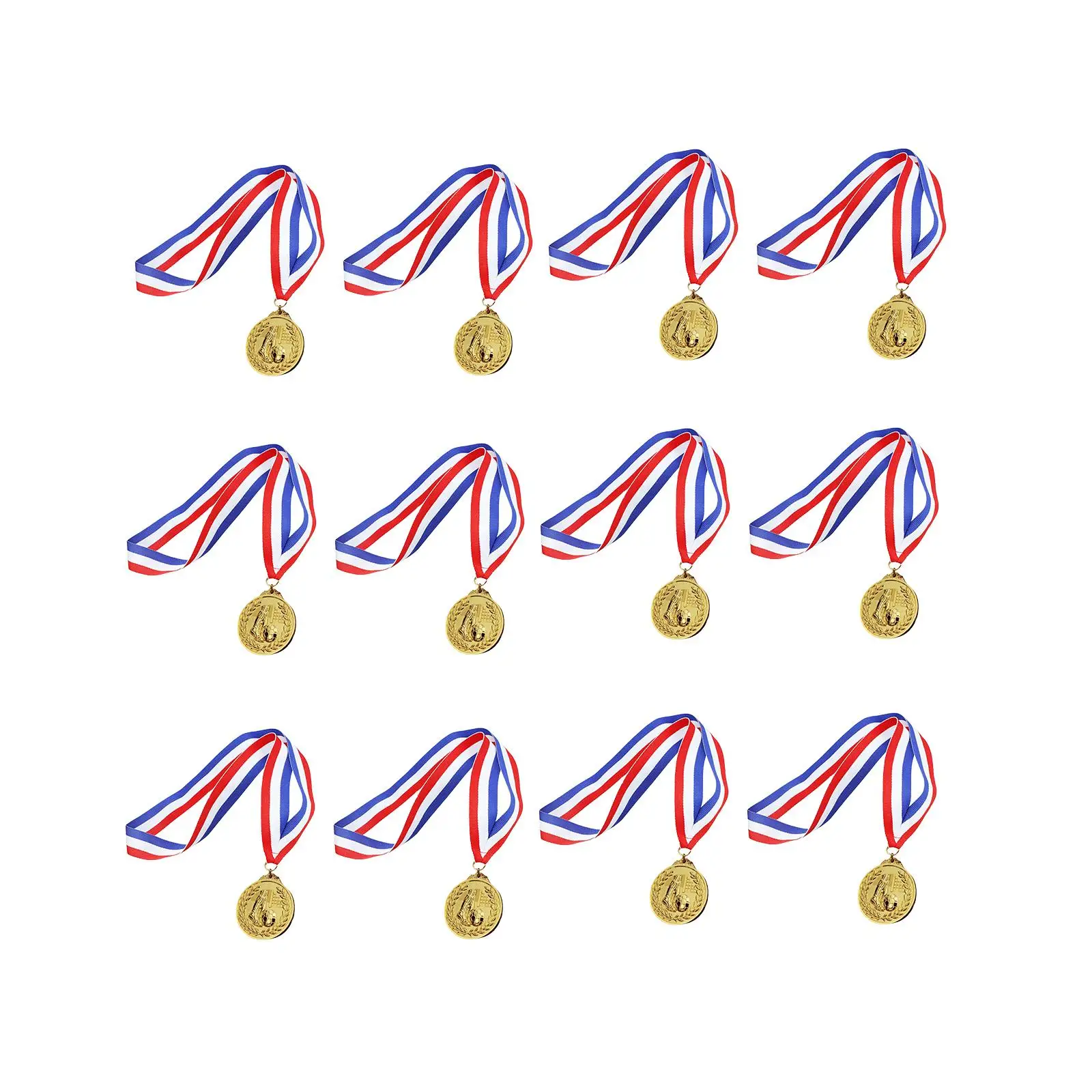 12Pcs Award Medals Trophy Medals Souvenir Medal for Kids Adults Prize Gift Trophy Medal for Sports Event Party Game Competition 12Pcs Award Medals Trophy Medals Souvenir Medal for Kids Adults Prize Gift Trophy Medal for Sports Event Party Game Competition