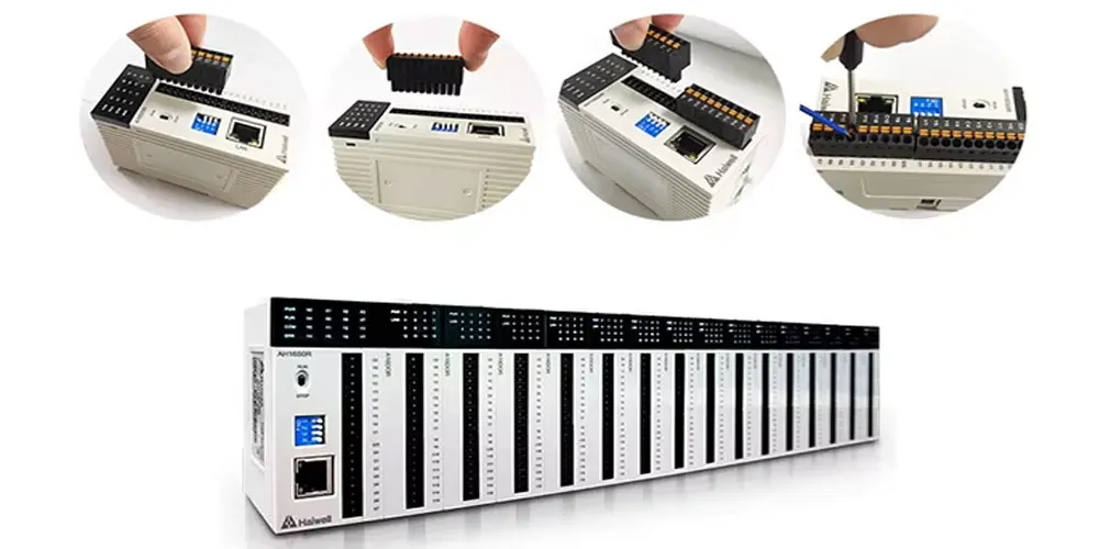Description Picture 3 of itemHaiwell Plc At16s0r AT12M0R 100% New Original Machine Programmable Logic Controller with Ethernet Password Protection Function