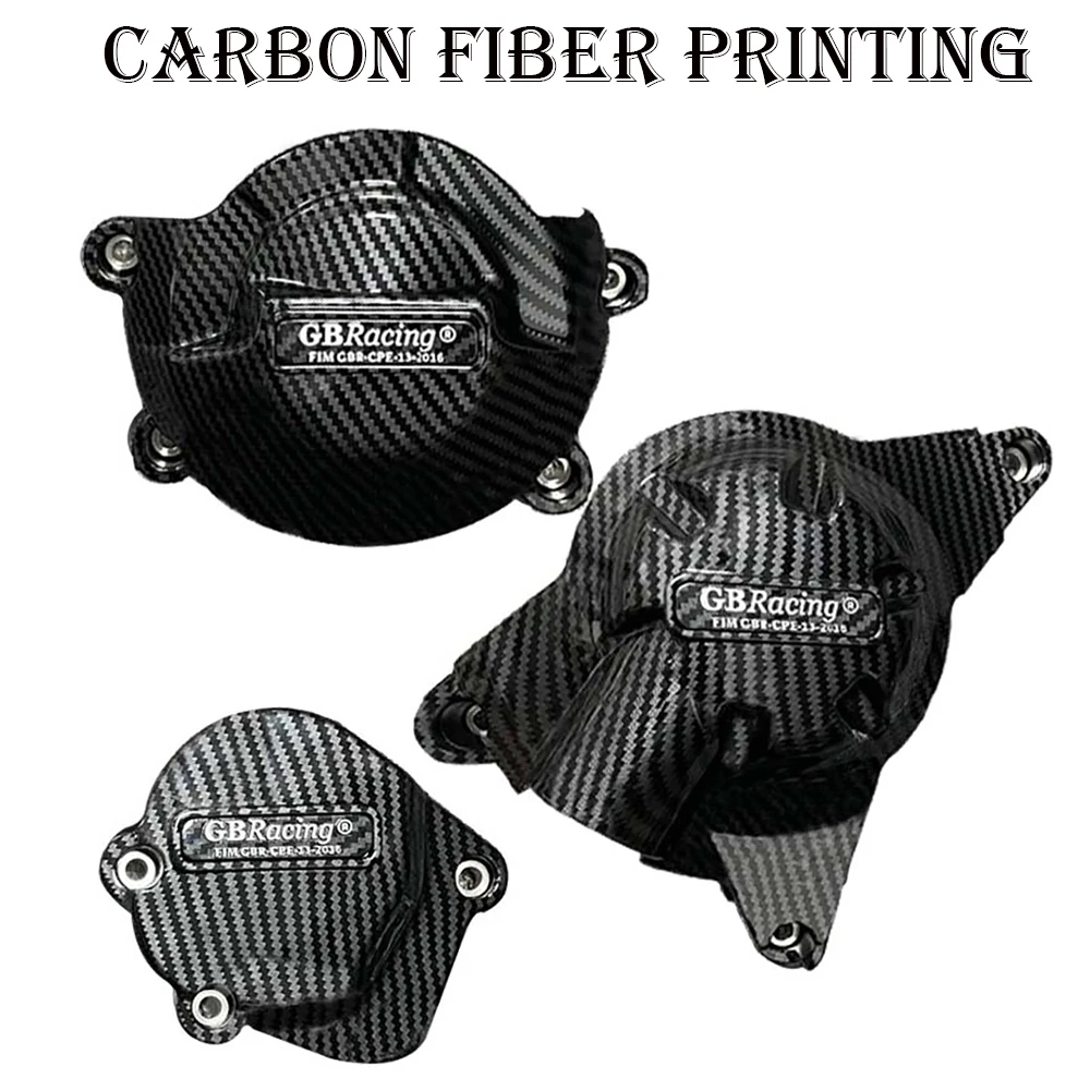 Motorcycles Engine protective cover for YAMAHA YZF600 R6 2006- carbon fiber printing