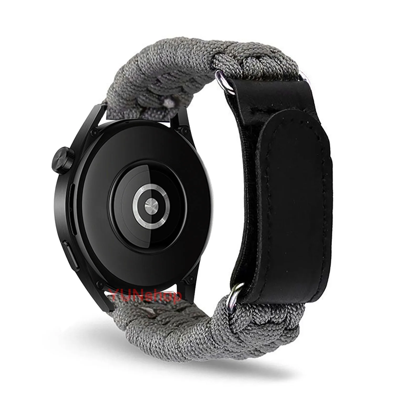 Nylon Umbrella Rope Bracelet Watch Strap - 22mm/20mm Band