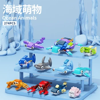 Insect Animals Bricks Constructor Set for Adults Micro Particle Assembled Diamond Building Blocks for Children 9 to 12 Year Toys 1
