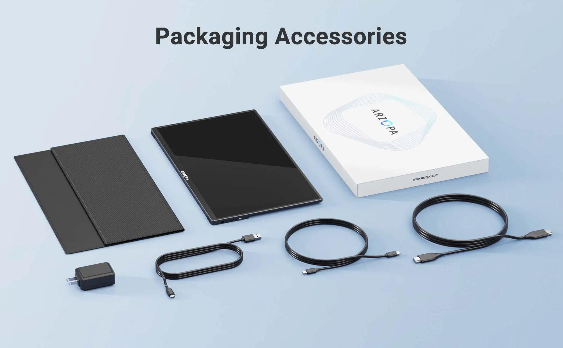 ARZOPA-15.6 ġ 1080p ޴  ʹ IPS ȭ USB C HDMI ȣȯ ޴  , ġ ps4 ps5  pc