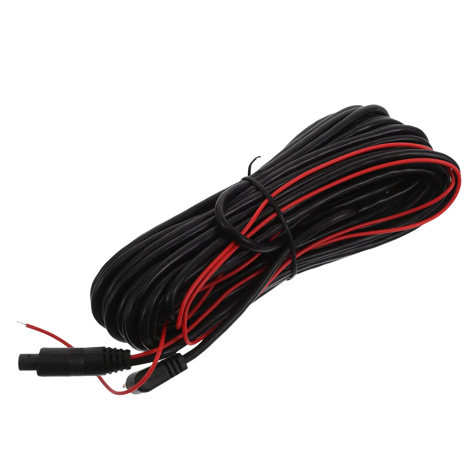 33피트 4핀 후방 카메라 연장 케이블 견고한 대시캠 후방 케이블 내후성 백업 카메라 와이어 자동차 레코더 장거리 케이블