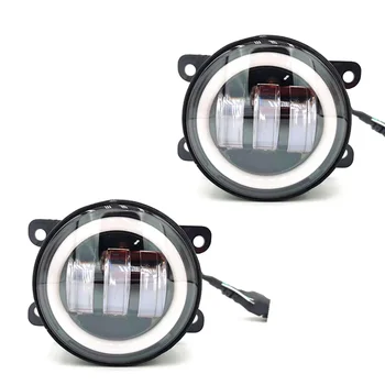 3.5 Inch Round Led Fog Light 30W 6000K White Fog Lamp For Most Cars, SUVs And Motorcycles Waterproof 10-60V DC 1