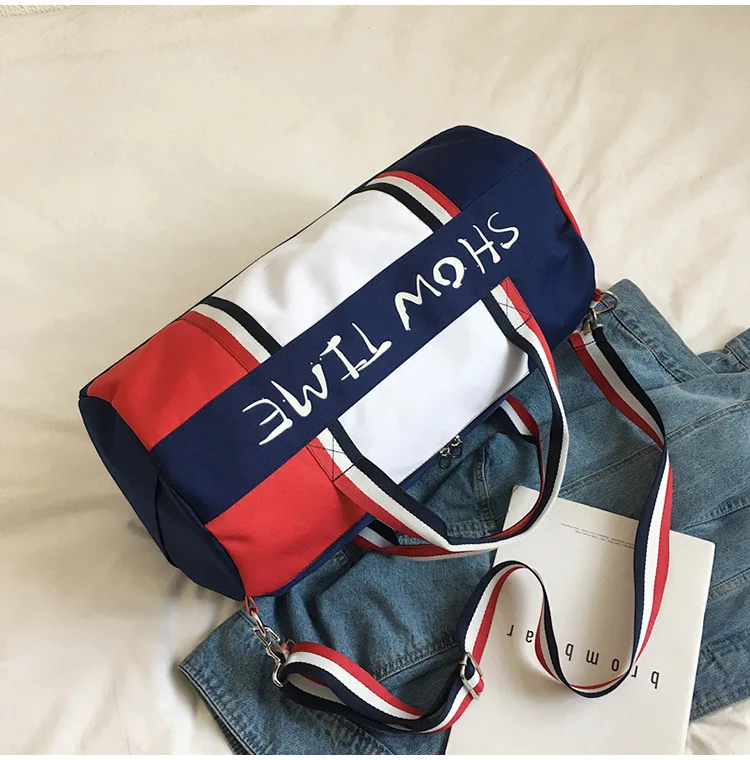 Dry and Wet Separation Fitness Bag, Cylinder, Waterproof, Travel, Portable, Sports, Tassen Tas, Gym Bag