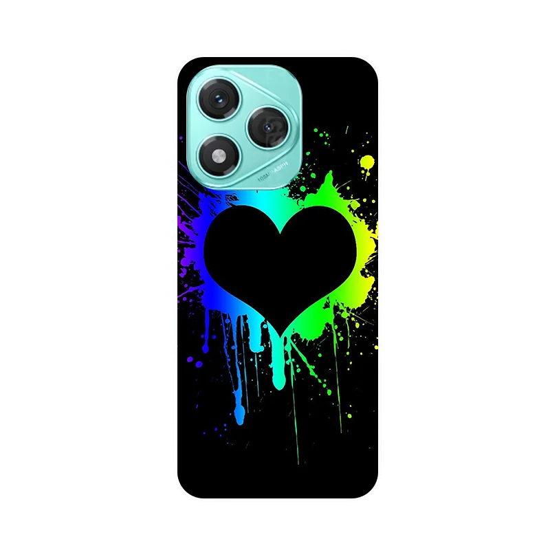 Floral Panda Silicone Soft Cover TPU Protective Case