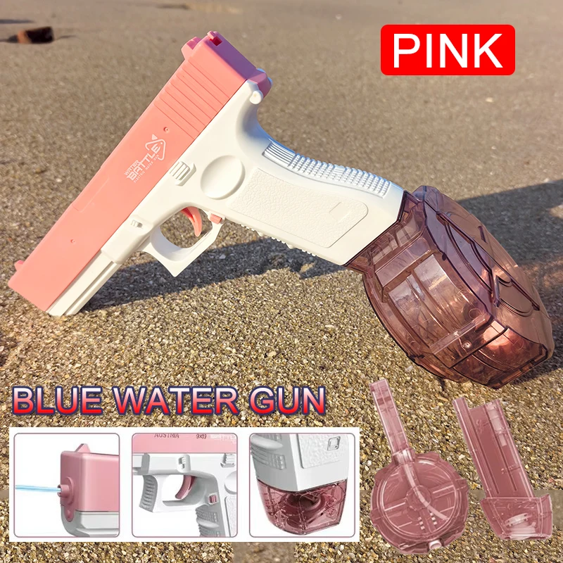 Electric Automatic Water Gun High Pressure Burst Toy Blaster_voghion.com