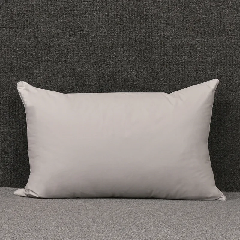 Down Pillow 100% White Goose Down/Feather Pillow Five-star Hotel Goose Feather Pillows Single Healthy Pillow Orthopedic Pillows 4