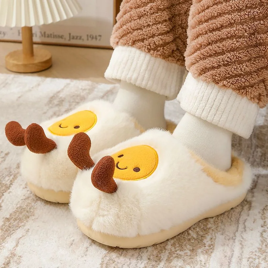 Neue lustige Tigerpfote Hausschuhe Männer Winter pelzige Booties Indoor Outdoor Pull-on-Schuhe Mann warme Stiefeletten Slipper Tierklaue Schuhe – Detail 16