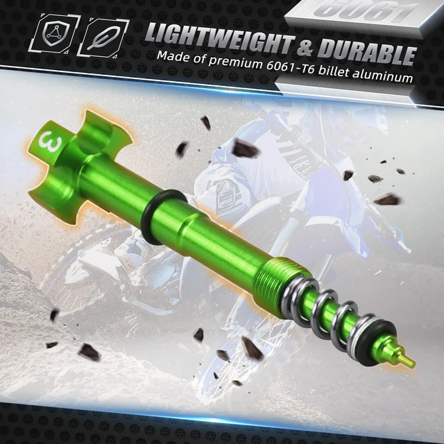 Vite Di Regolazione Aria Carburatore Per Moto - Kit Miscela Per CV40 CVK34/36, Con Design Zigrinato