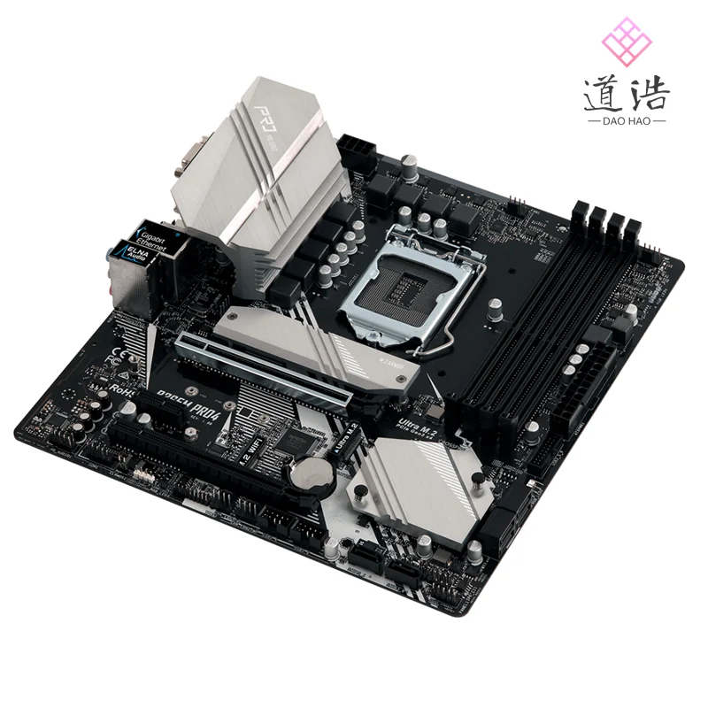 For Asrock B365M PRO4 Motherboard 64GB HDMI M.2 LGA 1151 DDR4 Micro ATX B365 Mainboard 5 For Asrock B365M PRO4 Motherboard 64GB HDMI M.2 LGA 1151 DDR4 Micro ATX B365 Mainboard - Image 3
