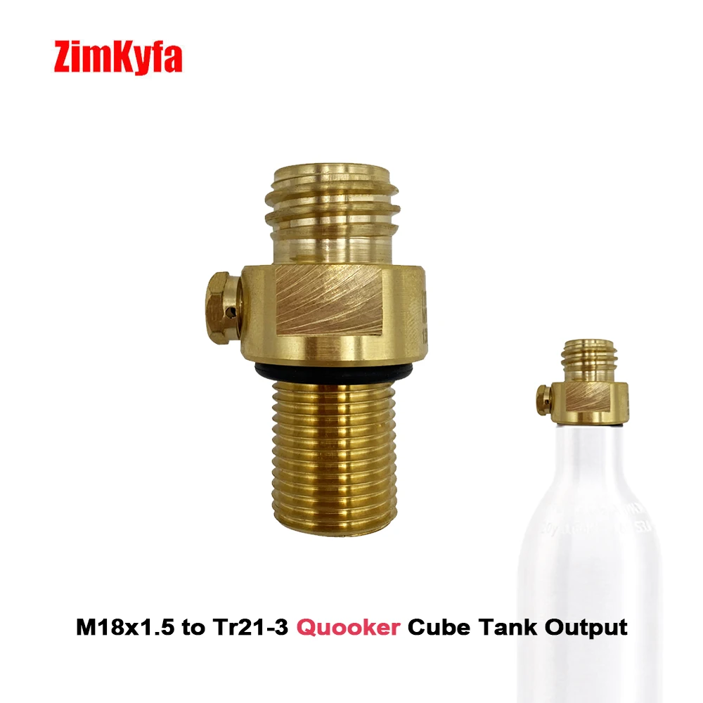 SodaWaterStreamM18x15CylindertoTr213ValveMatchforQuooker