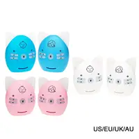 Радионяня 2,4 ГГц, цифровая аудиочувствительная связь для младенцев, голосовая вилка стандарта США — изображение 2