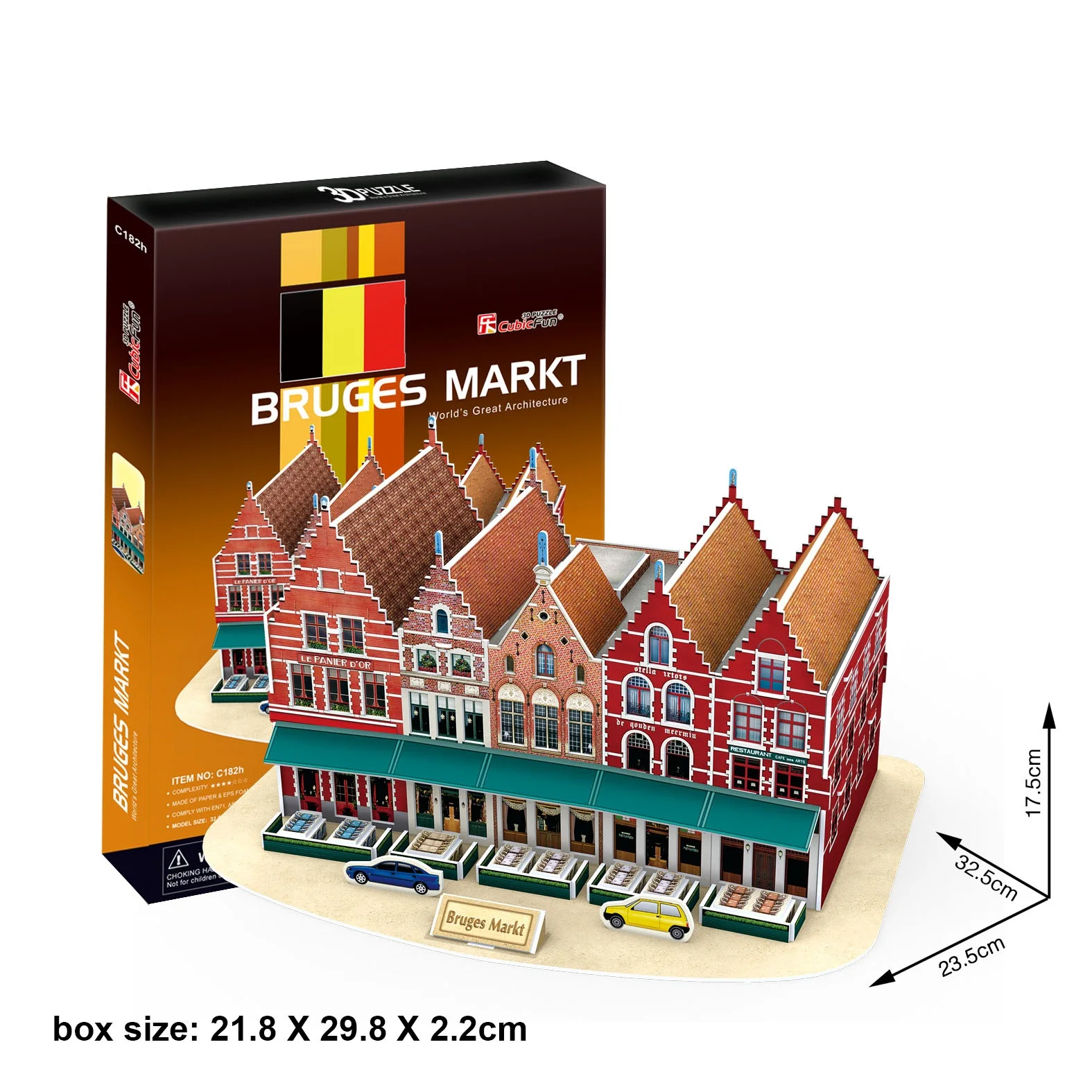 Overtreffen Onderzoek Voorkomen Candice Guo 3D Puzzel Papieren Model Diy Speelgoed Brugge Markt Huis Bouw  Hand Werk Verjaardag Christmas Gift 1Pc|Puzzels| - AliExpress