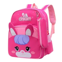 Baby Children School Bags For Kids Knapsack Cartoon Animal Baby Backpacks Kindergarten Schoolbag Girls Double Shoulders Bag 2