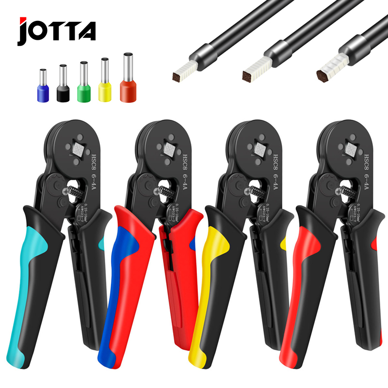 Terminal Crimping Tools Mini Electrical Plier HSC8 6-4A 0.25-10mmÂ²  AWG23-7