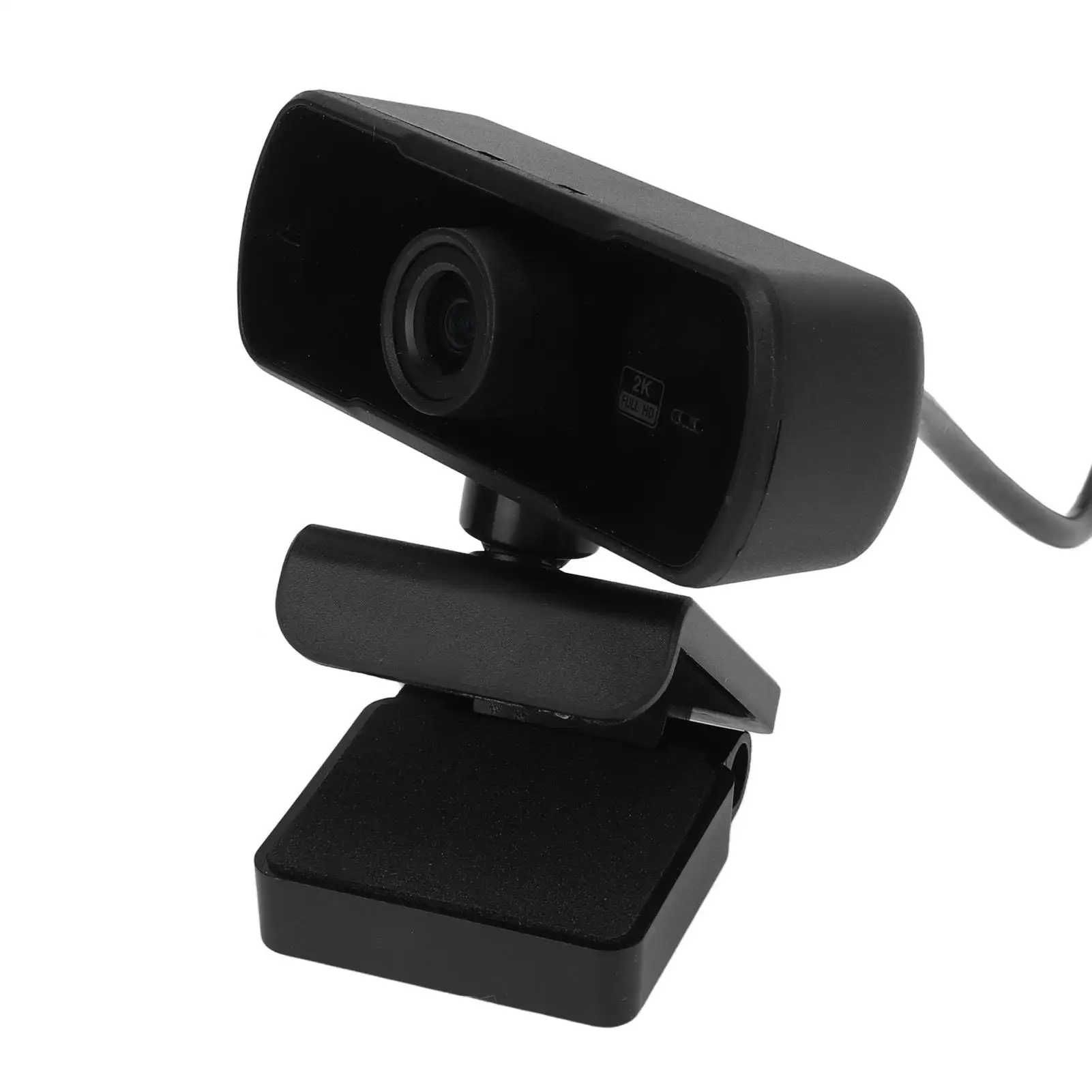 PC Webcam with Noise-Cancelling Mic & USB2.0 for Laptops & Desktops &ndash; High-Quality Video Streaming