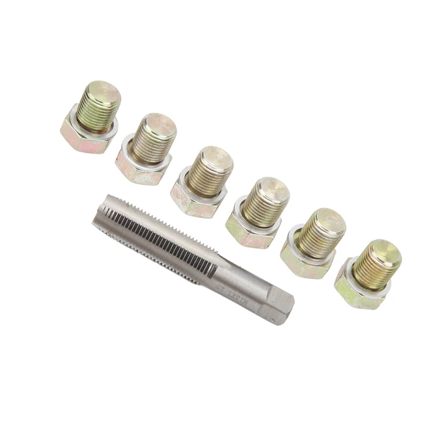 Kit de réparation de filetage de casserole de bouchon de vidange d'huile,  degré d'usure, outil de filetage de vidange d'huile, utilisation simple,  durable pour le moteur, M13 x 1.5mm - AliExpress