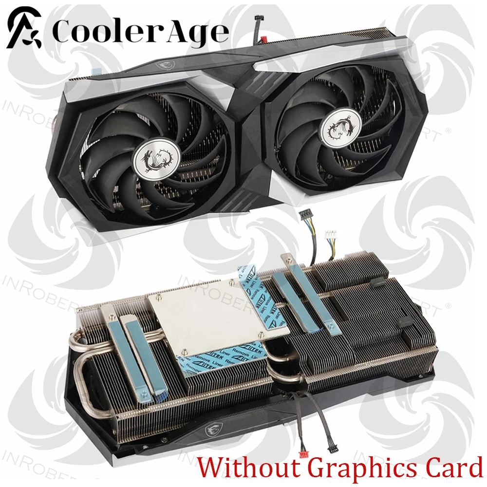 

New Original Video Card Heatsink RX6700XT For MSI RX 6700 XT Gaming X Graphics Card Cooling Heat Sink