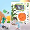 Gachapon Machines Surprise Lucky Draw Machine Props Mini Claw Machine Prizes With 6 Twisters Kids Figures Arcade Grabber Game 5