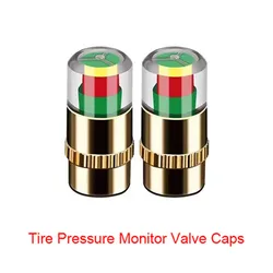 Premium Waterproof Motorcycle Tire Valve Caps - Airdust & Tyre Stem Covers Accessories (Brass)
