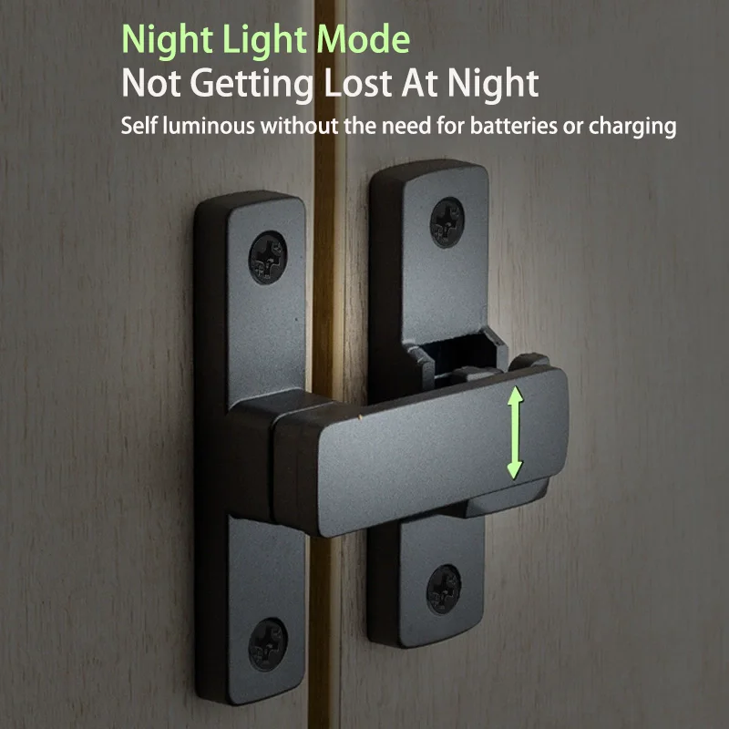 Door Buckle Lock Guard Latch Bolt 90 180 Degree Zinc Alloy Toggle Sliding Door Latch Punching/No Punching Right Angle Barn Lock door latch