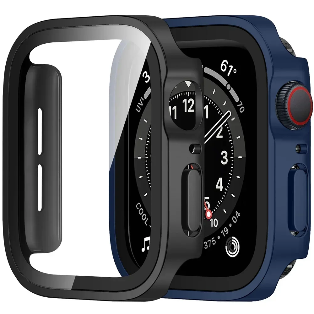 Enhanced Waterproof Apple Watch Bumper & Screen Protector (2-Pack)