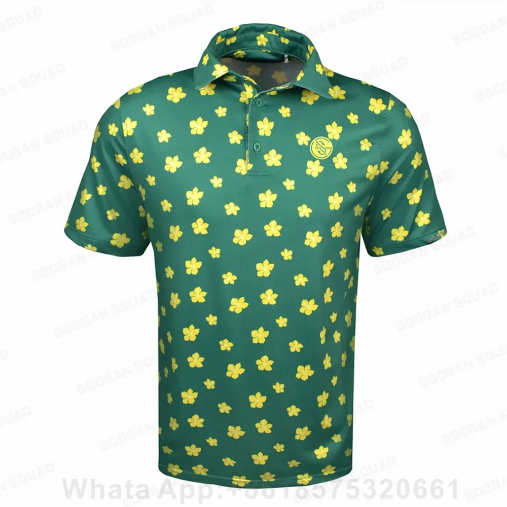 

Новинка 2023, мужская спортивная рубашка-поло для улицы, футболка-поло F1 с коротким рукавом, одежда для рыбалки и гольфа, быстросохнущие повседневные топы
