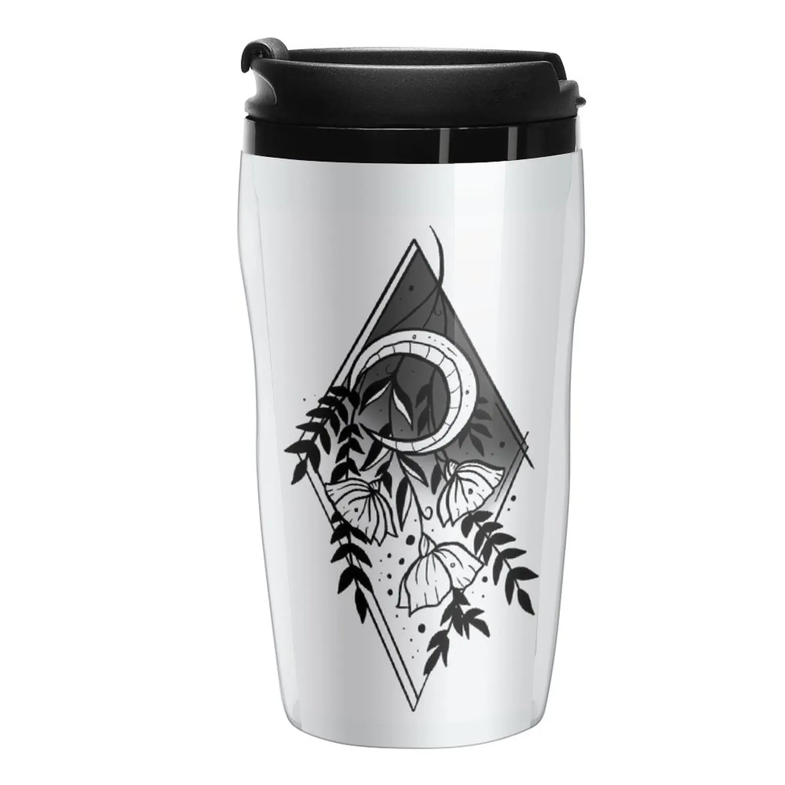 

New witchy florals Travel Coffee Mug Beautiful Tea Cups Mug Coffee Cup