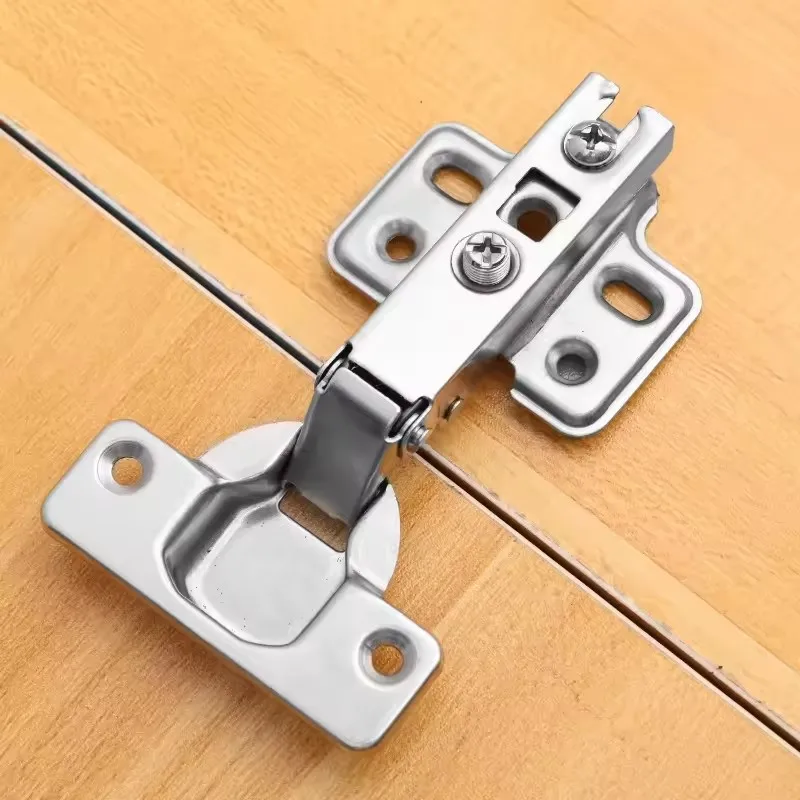 Cabinet Hinges 2Pcs Steel Hydraulic Door Hinge Damper Soft Closing For Kitchen Cupboard Furniture