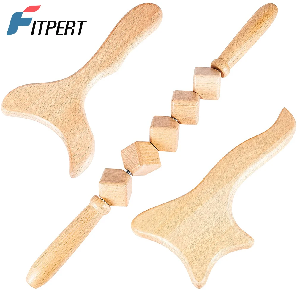 Outils De Massage De Th rapie En Bois B ton De Rouleau Musculaire