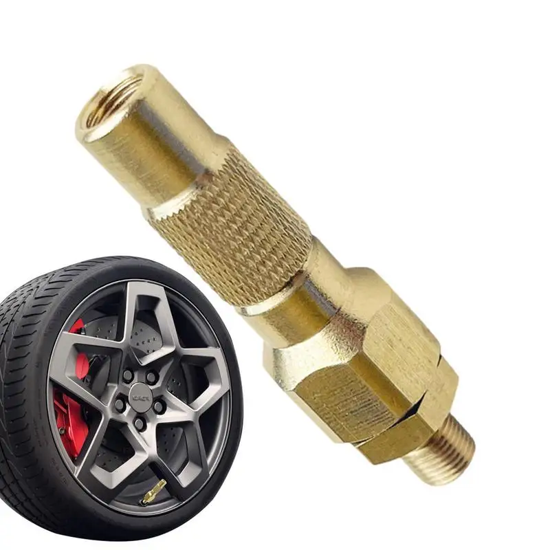 

Air Valve Adapter Air Inflation Tyre Brass Conversion Nozzle Schrader Valve Supplies For Tire Inflation Of Scooter Motorcycle