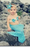 Newborn Baby Photography Props Clothing Mermaid Costume Sbaby Milestone Posing Clothing Backdrop Photo Studio Accessories 4