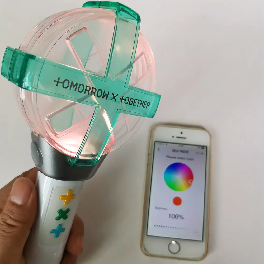 Kpop Txt Light Stick Korea Kpop Lightstick Led Bluetooth Stick Luminous Rod  Concert Lamp Hiphop Flash Aid Rod Fans Gift - Luminous Toys - AliExpress