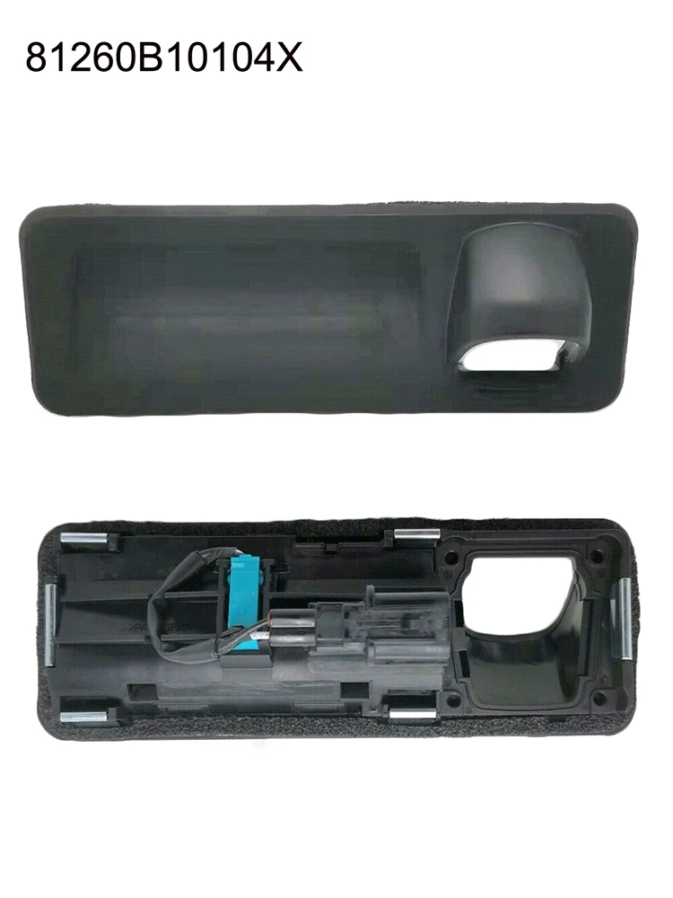 

1pc Car ABS Outside Trunk Lid Lock Handle 81260B10104X 81260B1010 For Hyundai For Genesis G80 Sedan 2015-2019 With Backup Camera