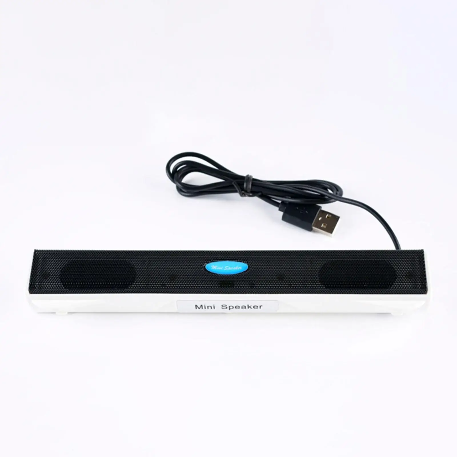 Clip on USB Wired Computer Speaker Bass Subwoofer Stereo Sound Soundbox plug and play Mini Sound Bar PC Laptop Long speaker computer speakers