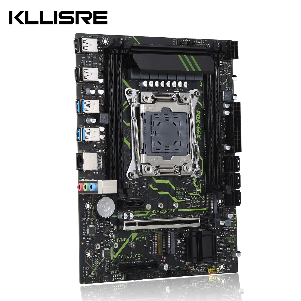 Kllisre-X99 m.2スロットサポート付きマザーボード、クアッド