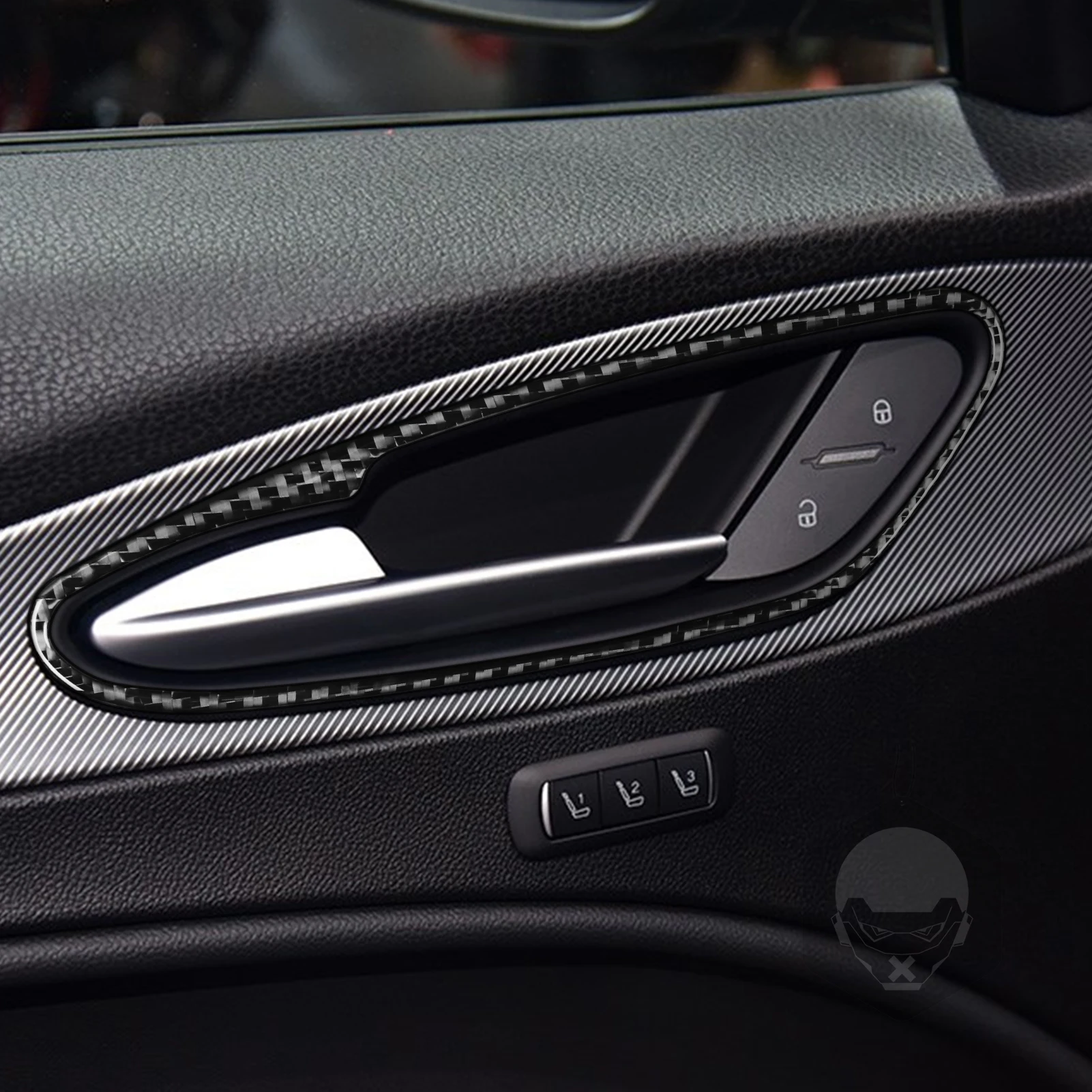 YIWANG Accessori interni in ABS cromato per cruscotto, per Benz CLA GLA