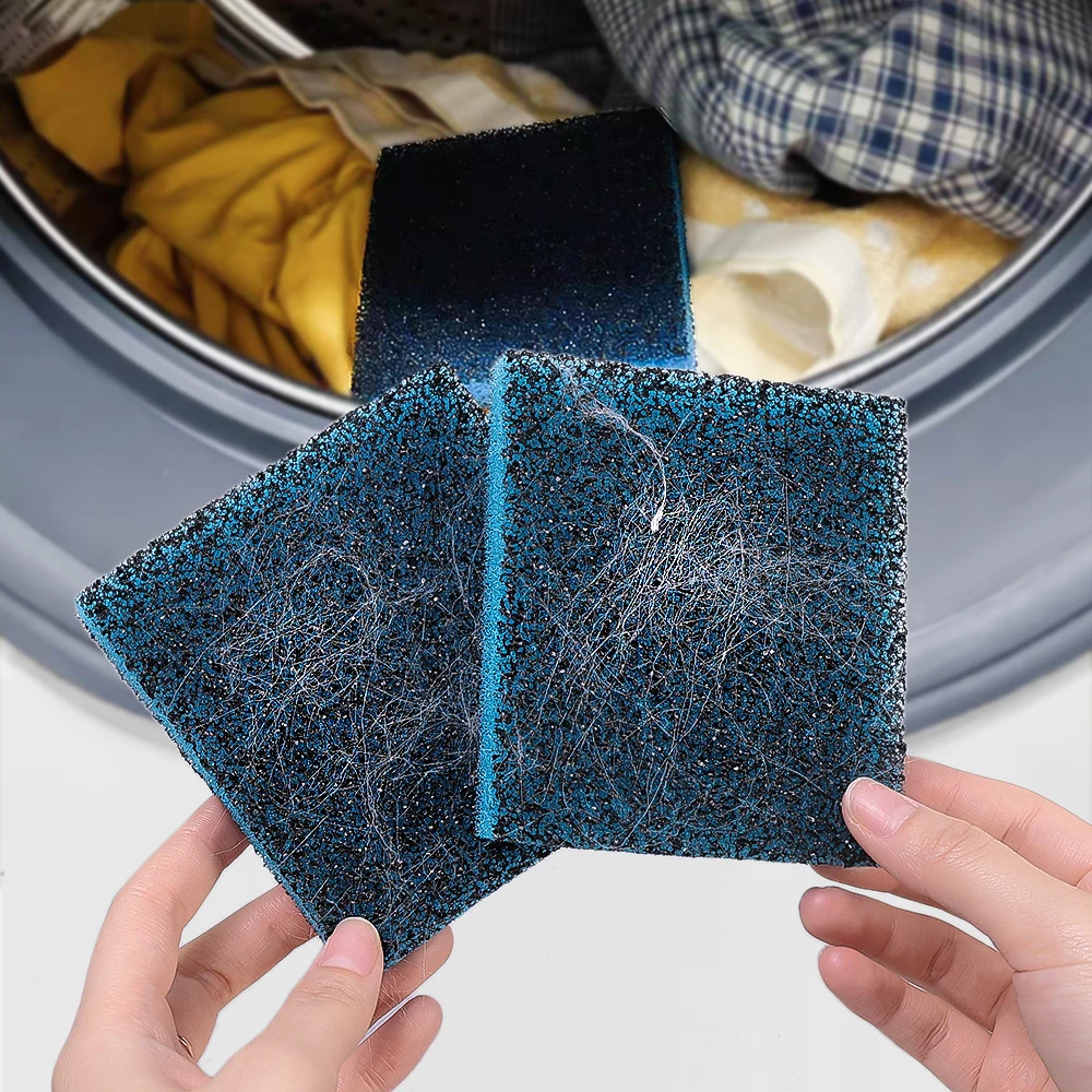 8/1PCS Pet Hair Remover for Laundry Washer Hair Removal Reusable Filter Sponge Dog Fur Lint Catcher Washing Machine Accessories pet hair remover laundry hair catcher