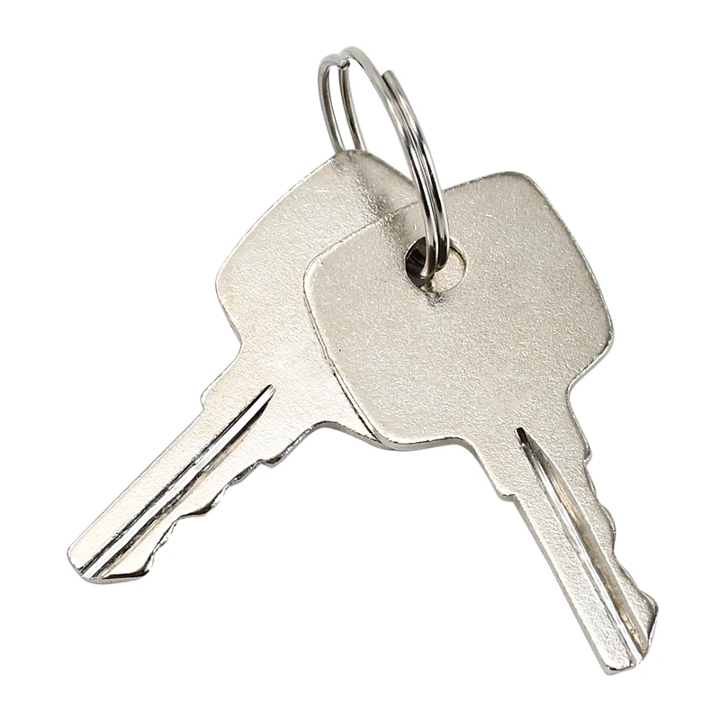2Pcs Ignition Key AR51481 AT195302 Compatible with John Deere Backhoe Loader 710K JD310 410 JD500 410B 510B 710B 710C 302A 310A