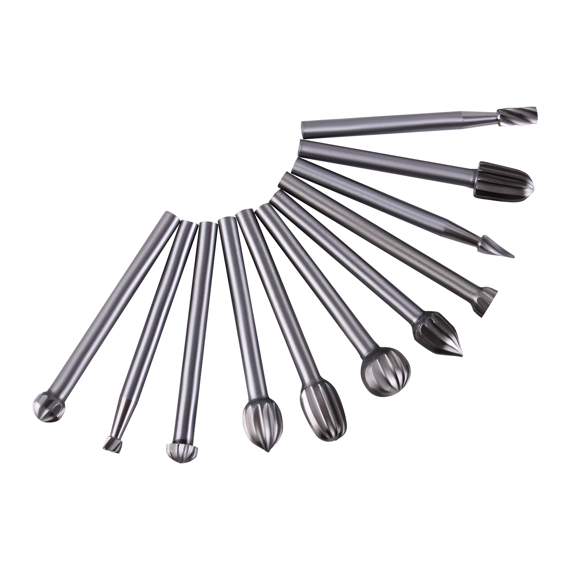 Set 20 Punte Per Incisione E Intaglio | HSS E Carburo, Gambo 3 Mm - Per Legno E Plastica - Foto 2