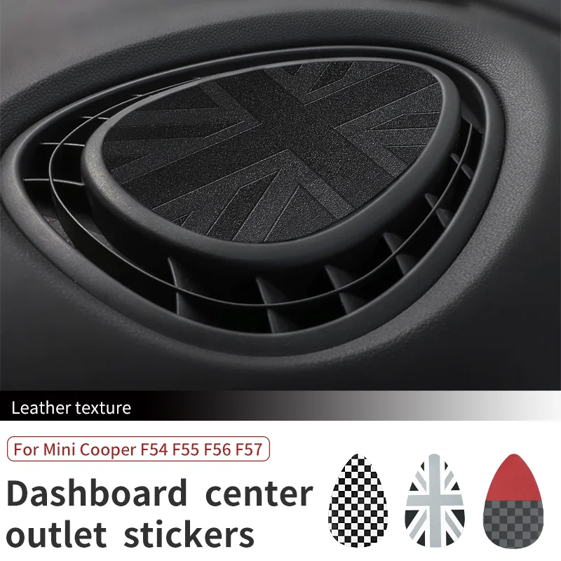 Car Dashboard Air AC Vent Outlet Center Console Car Interior Decoration Accessories For Mini Cooper F56 F55 F54 F57 car accessories car console outlet cover