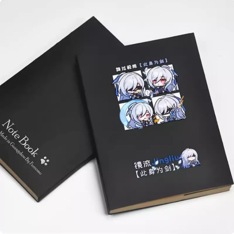 

Anime Honkai: Star Rail Jingliu Diary School Notebook Paper Agenda Schedule Planner Sketchbook Gift For Kids Notebooks 2159