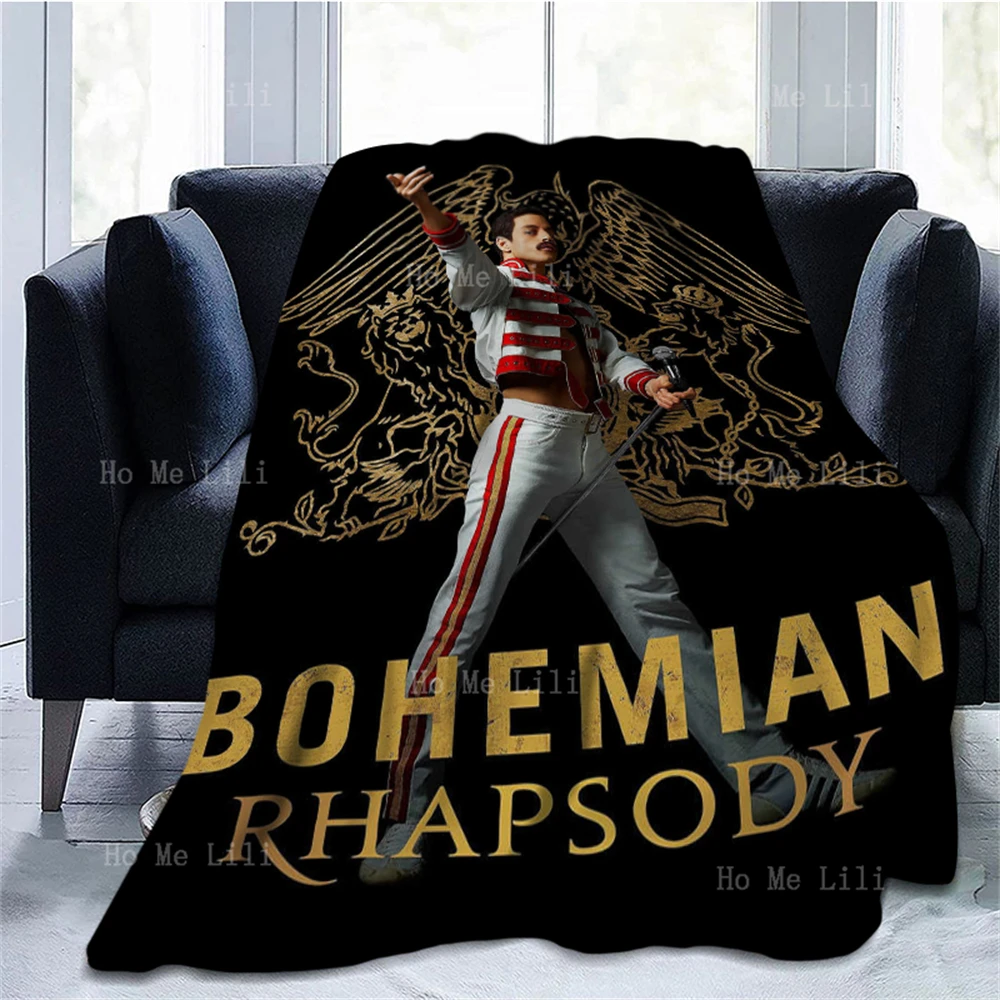 

Flannel Suitable For All Seasons Blanket Queen Band Music Bohemian Rhapsody