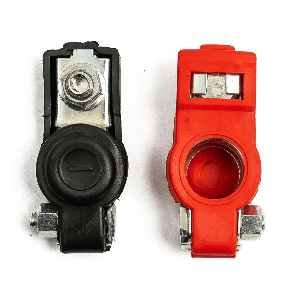 

Durable High Quality New Useful Battery Terminal 2pcs Accessory Battery Negative+Positive Replacement Terminal