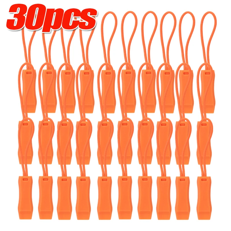 Enhanced Outdoor Survival and Sport Whistle with Anti-Loss Clip