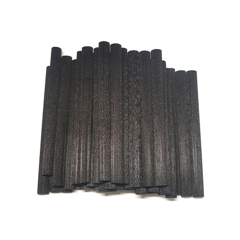 Black Fiber Sticks Reed Diffuser Replacement Stick DIY Home Decor Extra Thick Rattan Reed Oil Diffuser Refill Sticks
