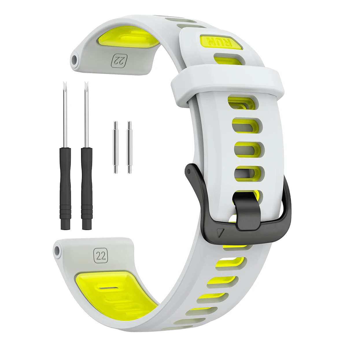 Two-Tone Silicone Sports Wristband Bracelet Accessories